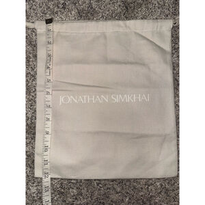Women's Jonathan Simkhai Beige Drawstring Dust Bag One Size